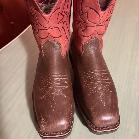 Womens Irish Setter 83226 Soft Square Toe Pull On Western Boots Size 9.5 B - Picture 2 of 8